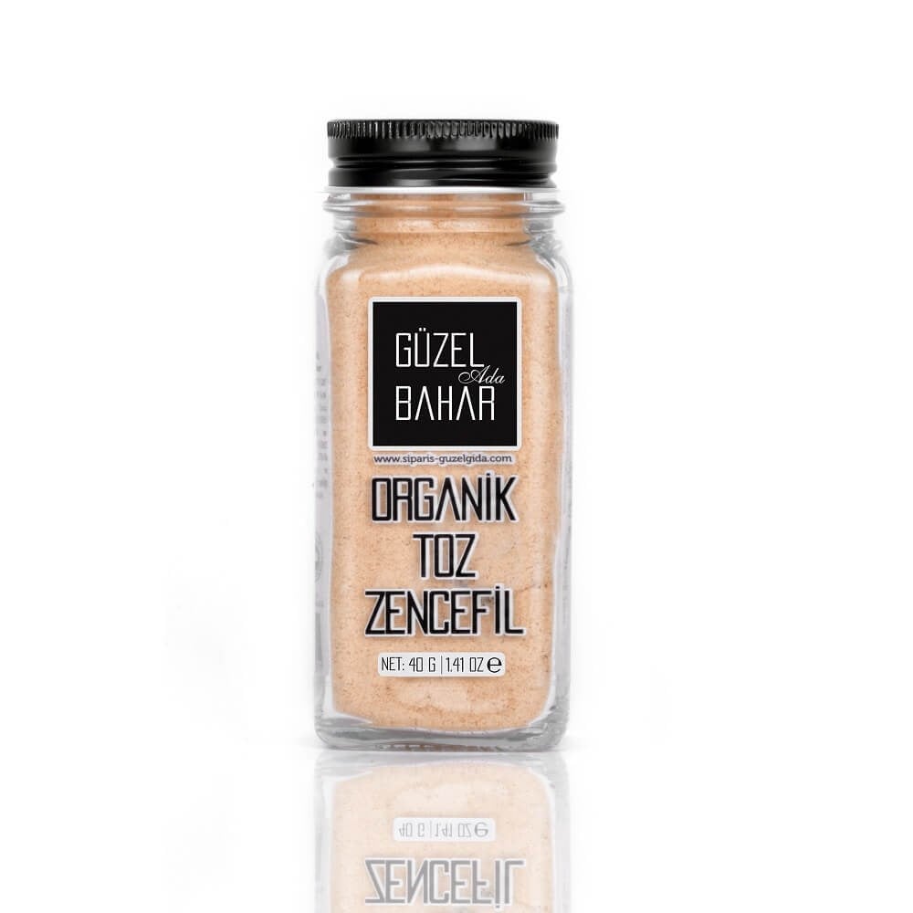 Organik Toz Zencefil 40gr