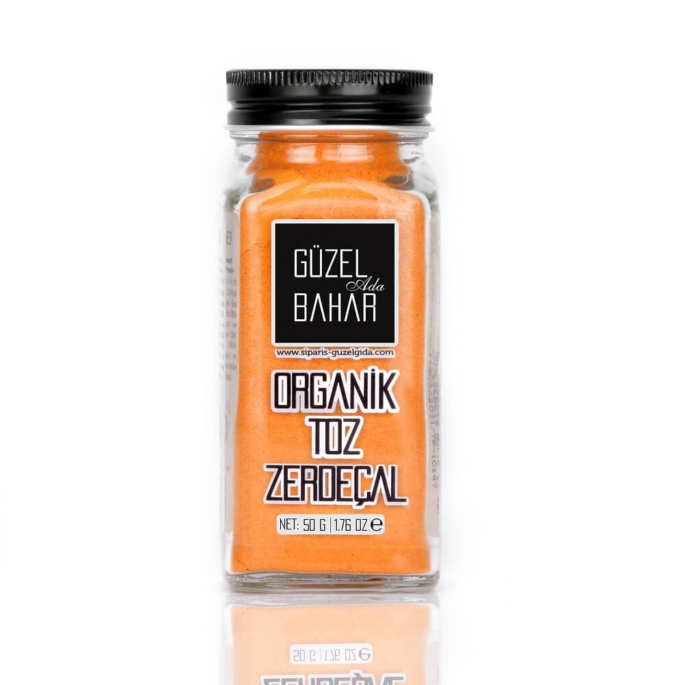 Organik Toz Zerdeçal 50gr