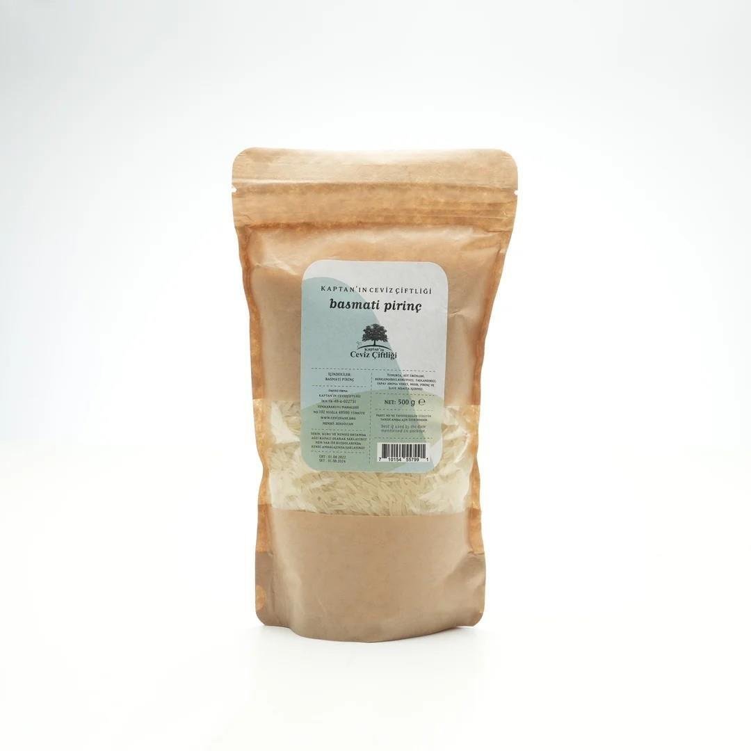 Kaptan'ın Ceviz Çiftliği Basmati Pirinci 500gr