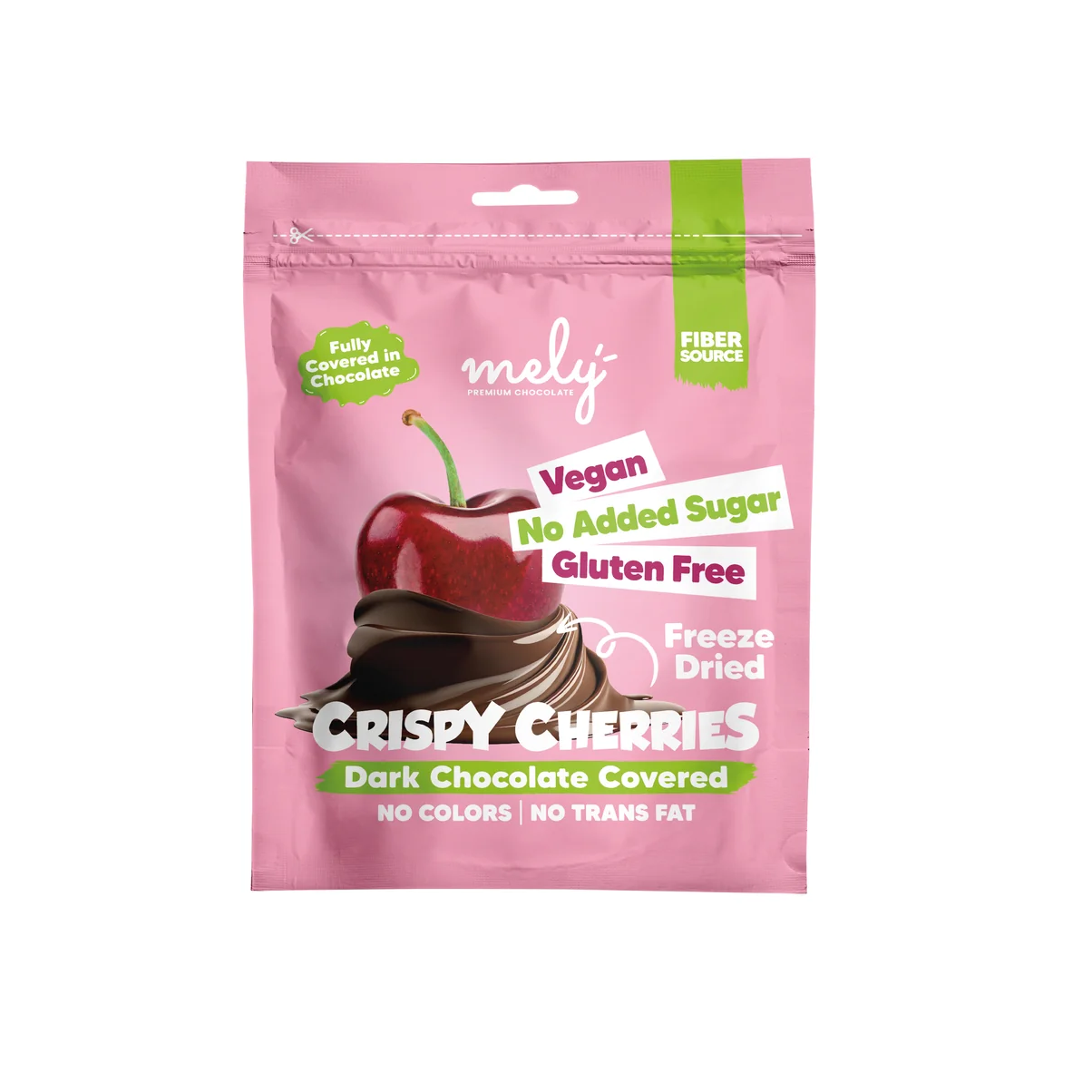 Şekersiz Çikolata Kaplı Vişne 50gr