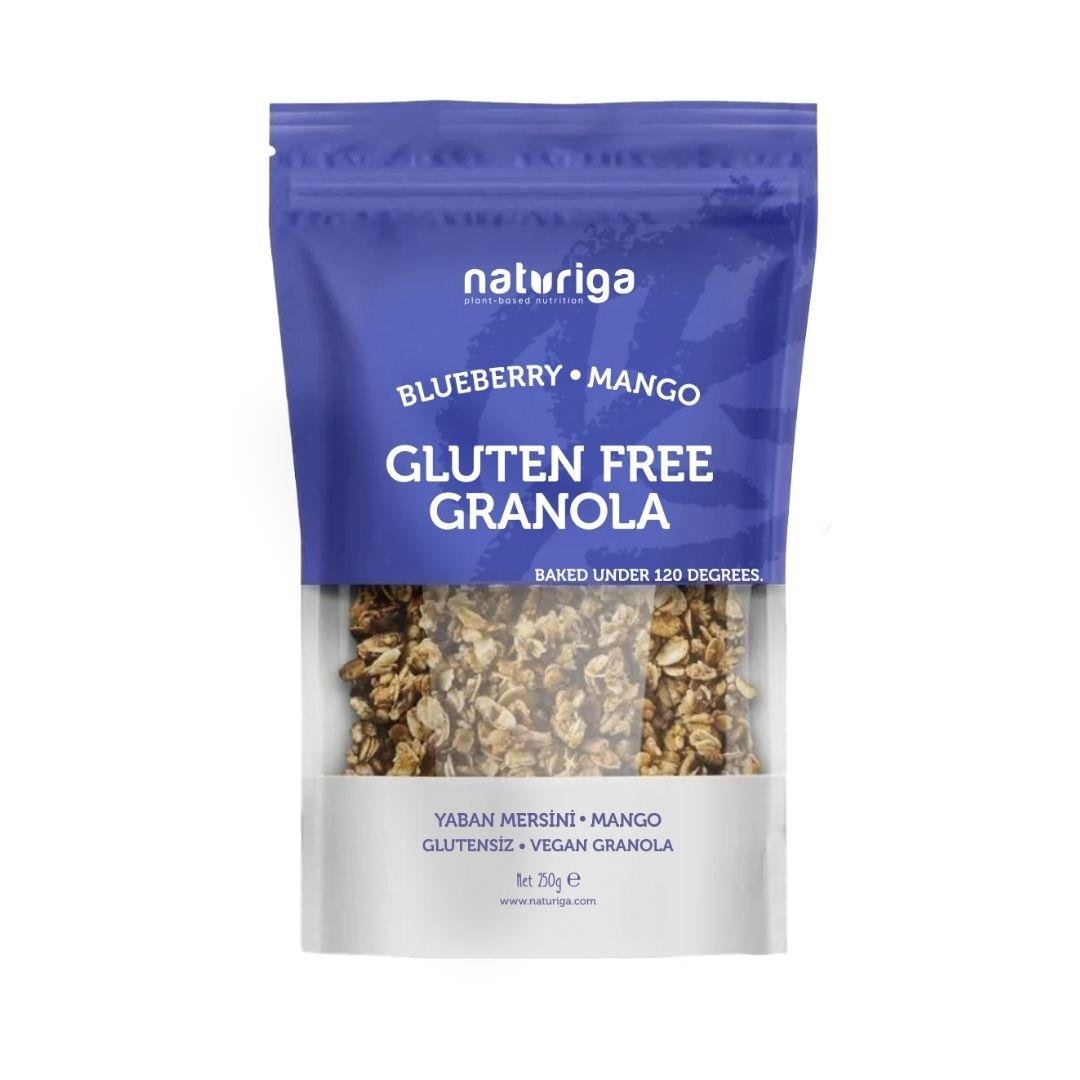 Glutensiz Yaban Mersini Mango Granola 250gr