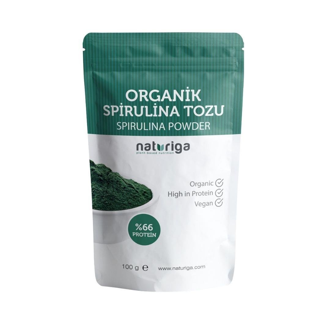 Naturiga Organik Spirulina Tozu 100gr