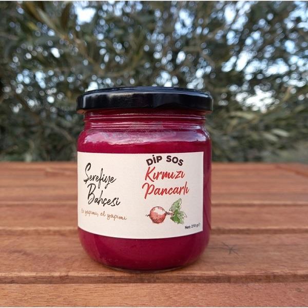 Şerefiye Bahçesi Kırmızı Pancarlı Dip Sos 210gr