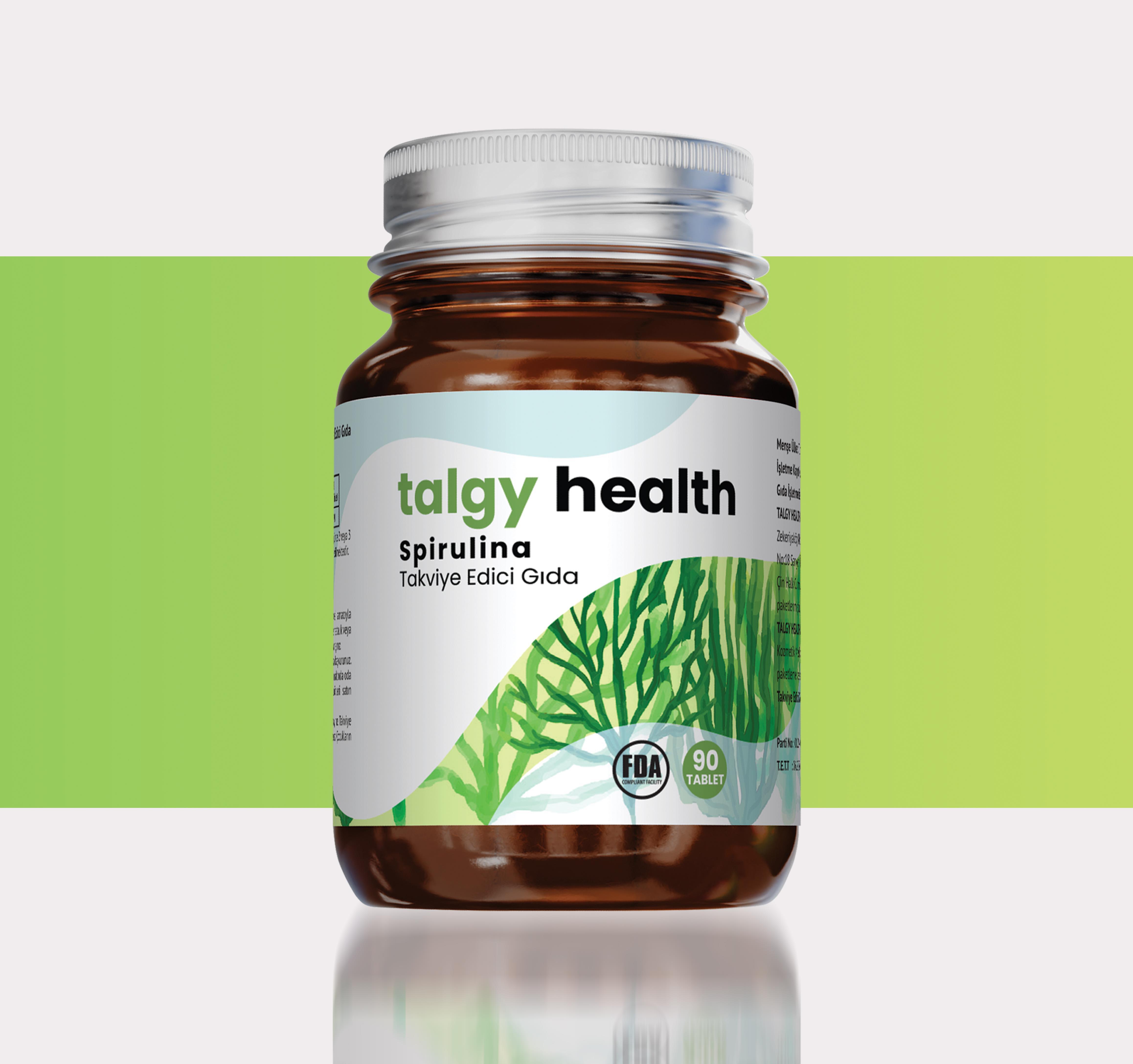 Talgy Health Spirulina 90 Tablet