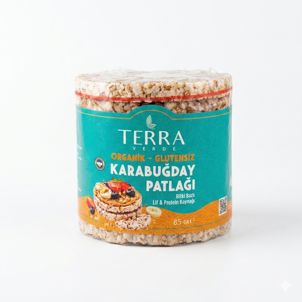 Terra Organik Karabuğday Patlağı 85gr