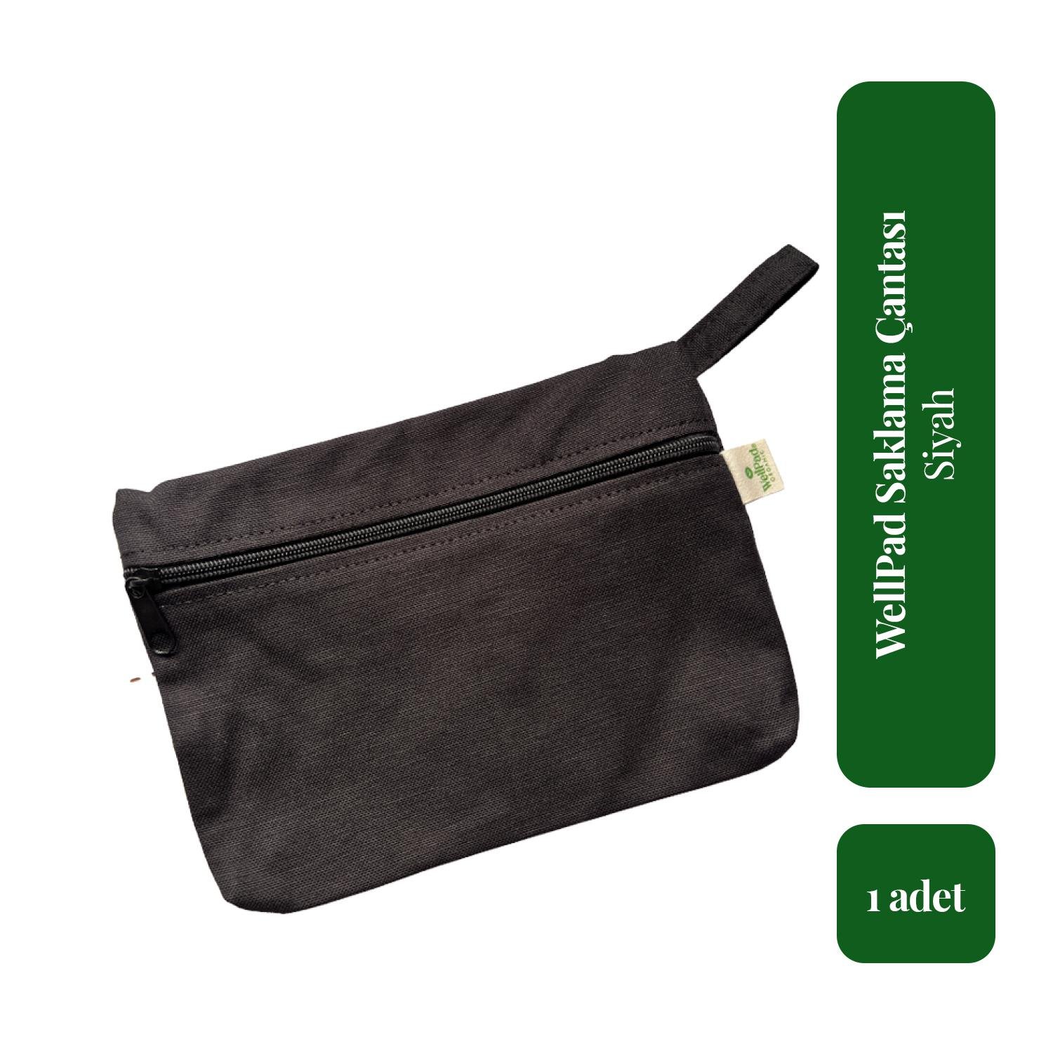 WellPad Organic Su ve Koku Geçirmez Çanta - Siyah