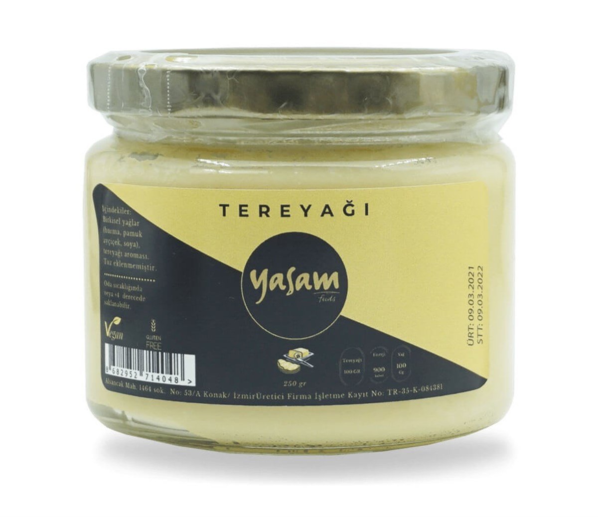 Yaşam Vegan Tereyağı 300gr