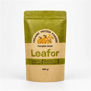 Leafor Organik Kabak Çekirdeği Protein Tozu 480gr