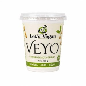 Let's Vegan Veyo Fermente Soya Yoğurdu 500gr