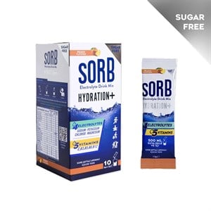 Sorb Electrolyte Drink Mix 16gr x 10 Adet Şekersiz - Şeftali