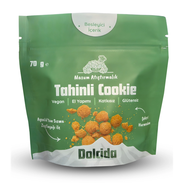 Dolcida Glutensiz Tahinli Kurabiye 70gr