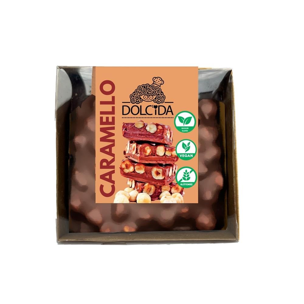 Vegan Sütlü Karamelli Çikolata 130gr