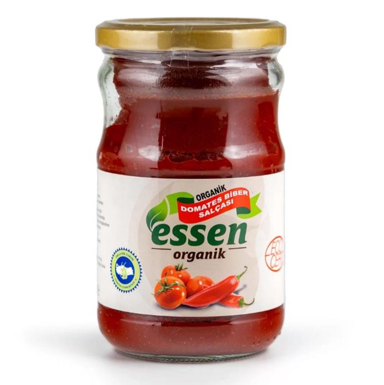 Organik Domates Biber Karışık Salça 650gr