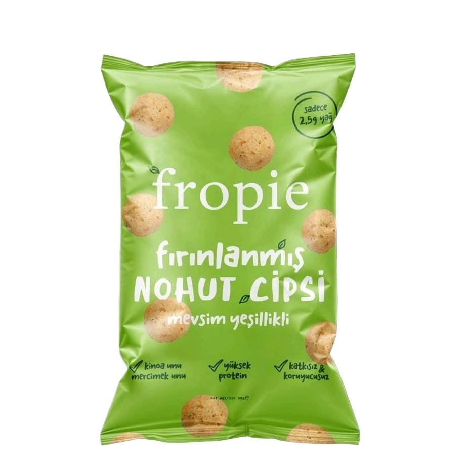 Fropie Mevsim Yeşillikli Nohut Cipsi 50gr