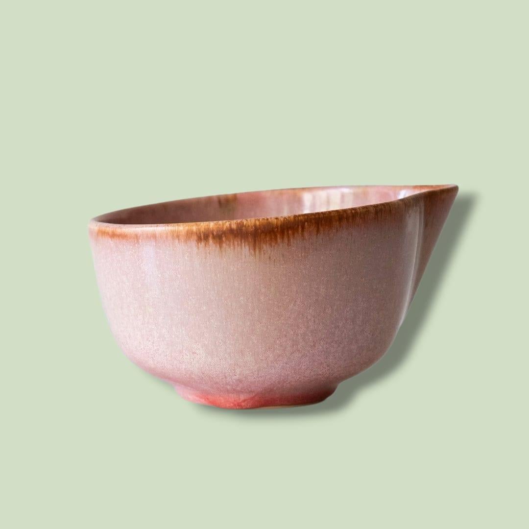 Gree Era Stoneware Matcha Kasesi -  Pembe