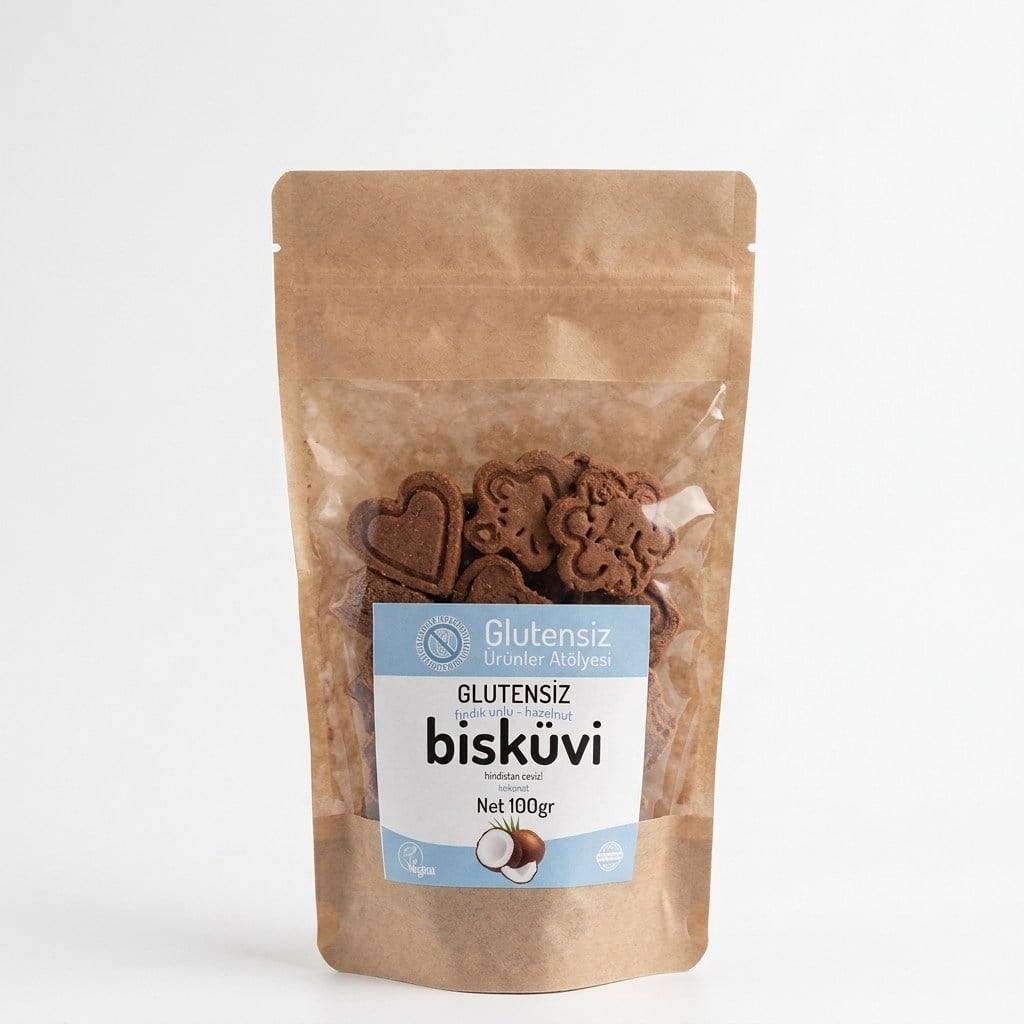 Güa Glutensiz Hindistan Cevizli Bisküvi 80gr