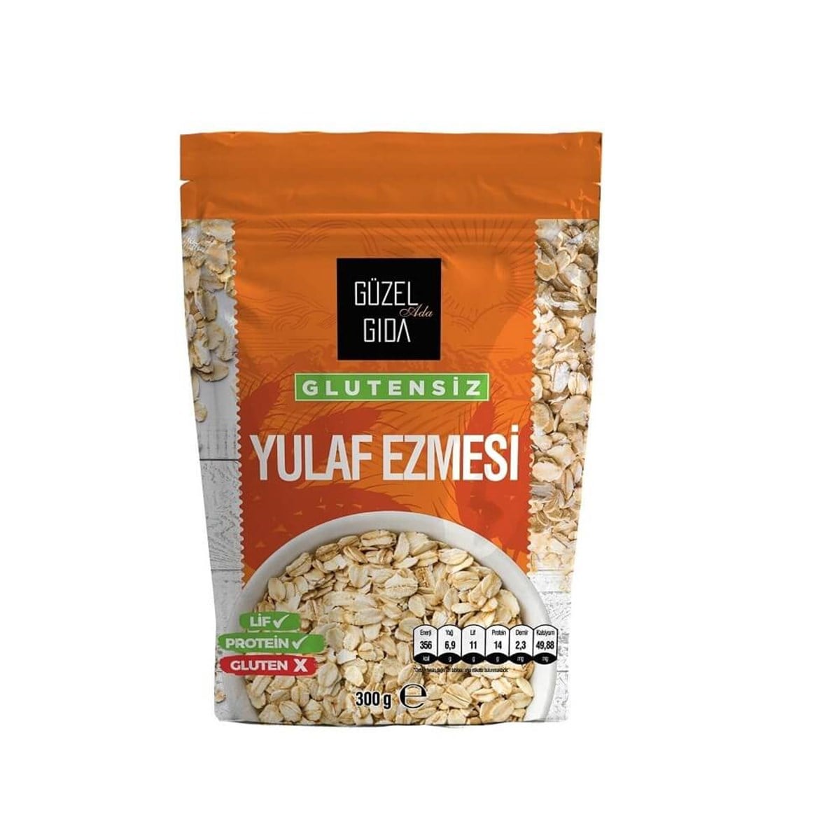 Glutensiz Yulaf Ezmesi 300gr