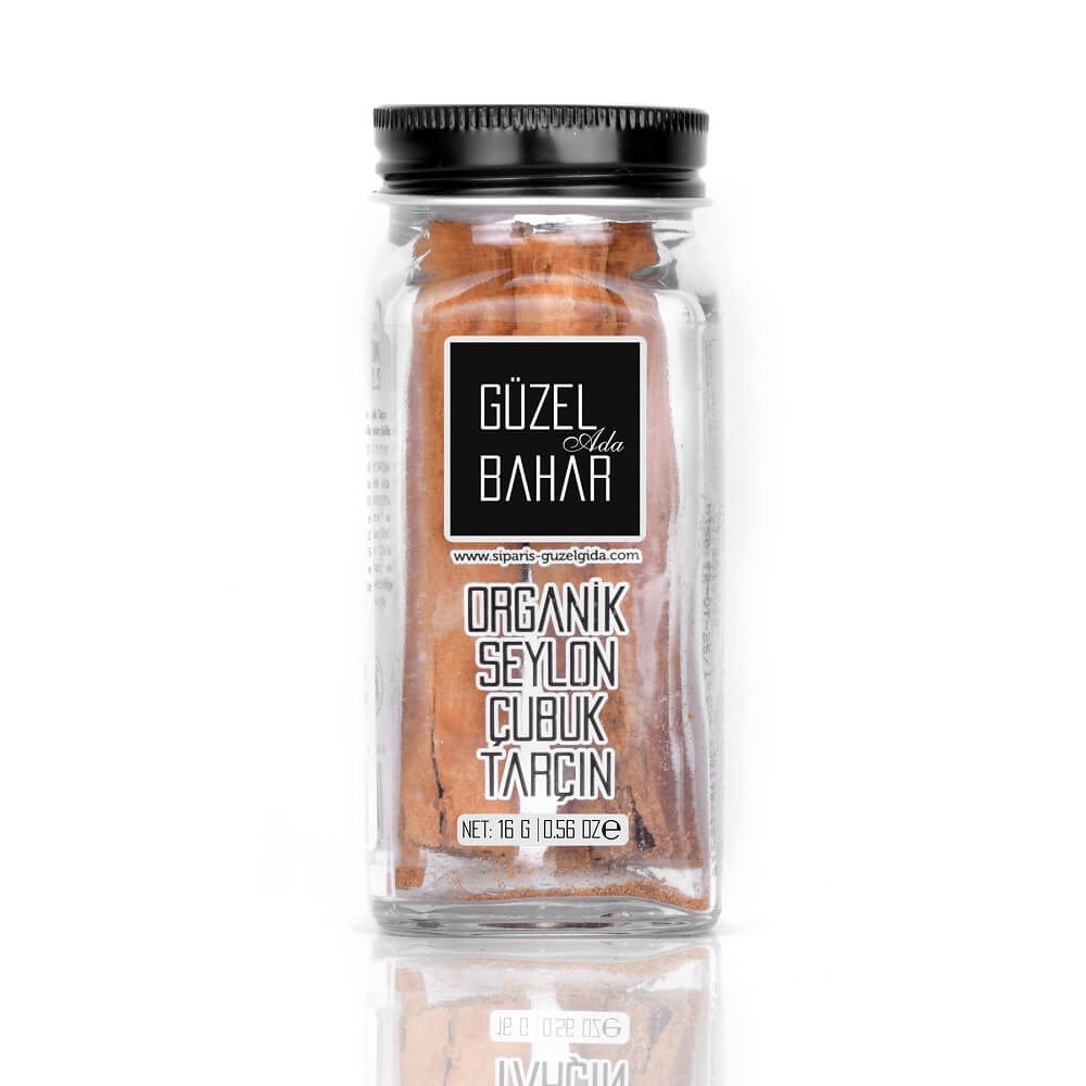 Organik Seylon Çubuk Tarçın 16gr