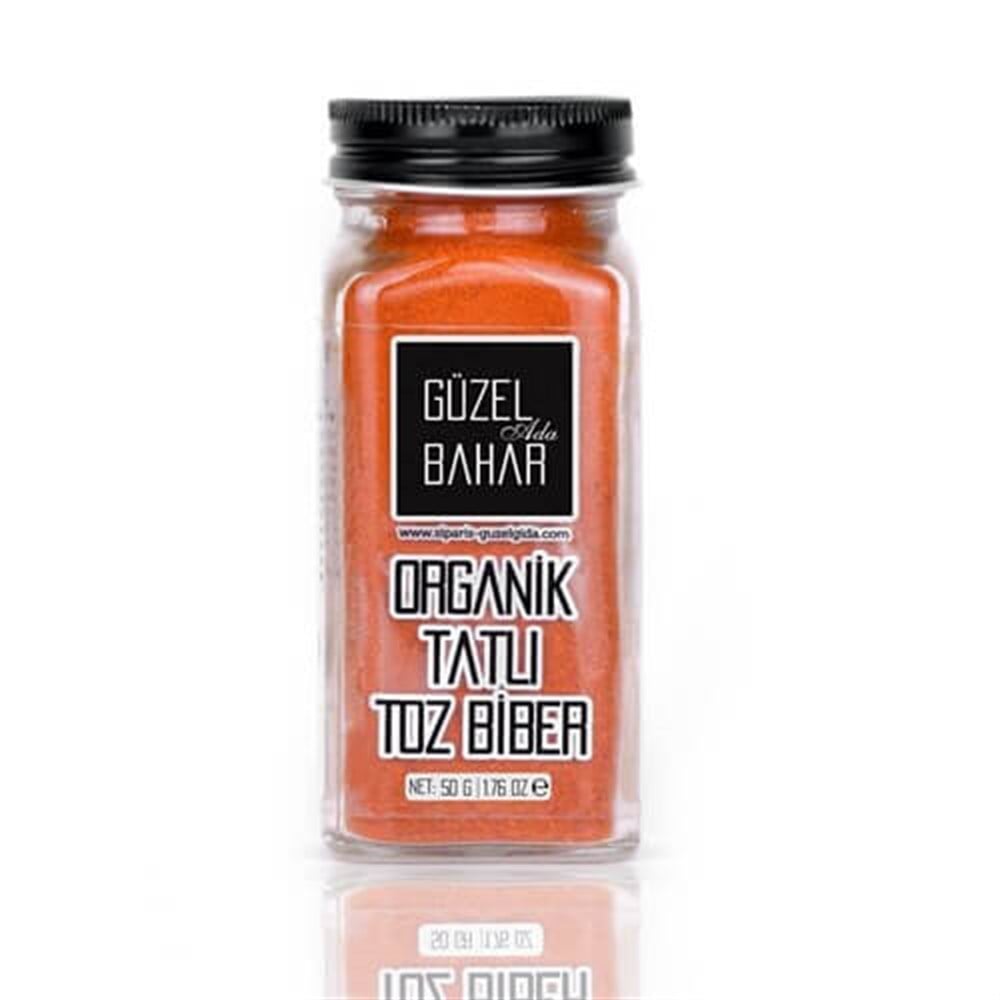 Organik Tatlı Toz Biber 50gr