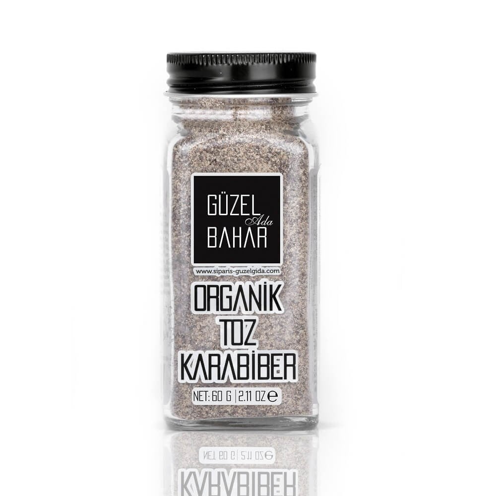 Organik Toz Karabiber 60gr