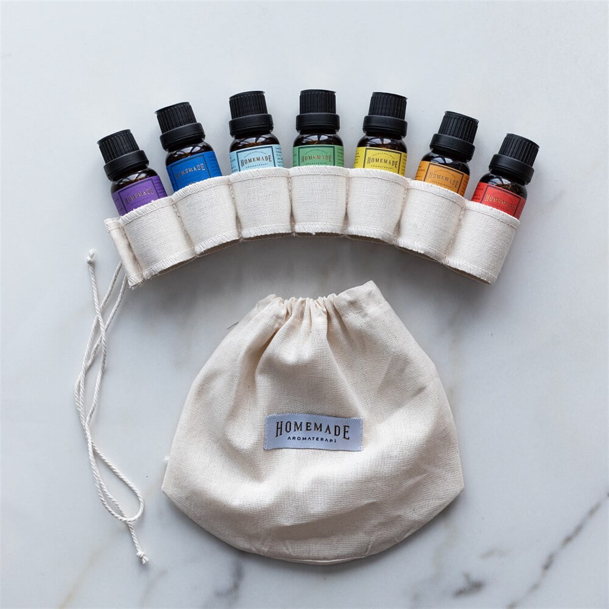 Mini Çakra Seti 15ml x 7 Adet