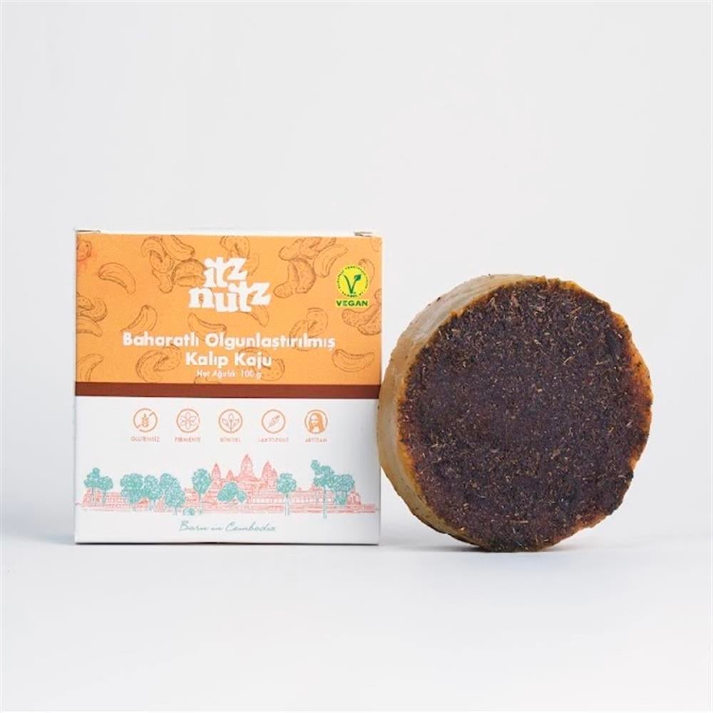 Itz Nutz Baharatlandırılmış Sert Kaju Peyniri 100gr