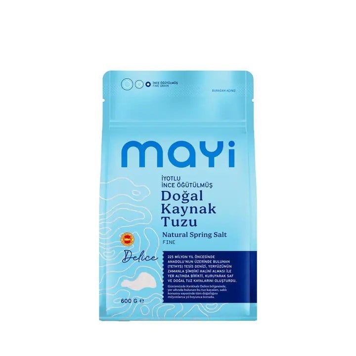 Mayi Doğal Kaynak Tuzu 600gr
