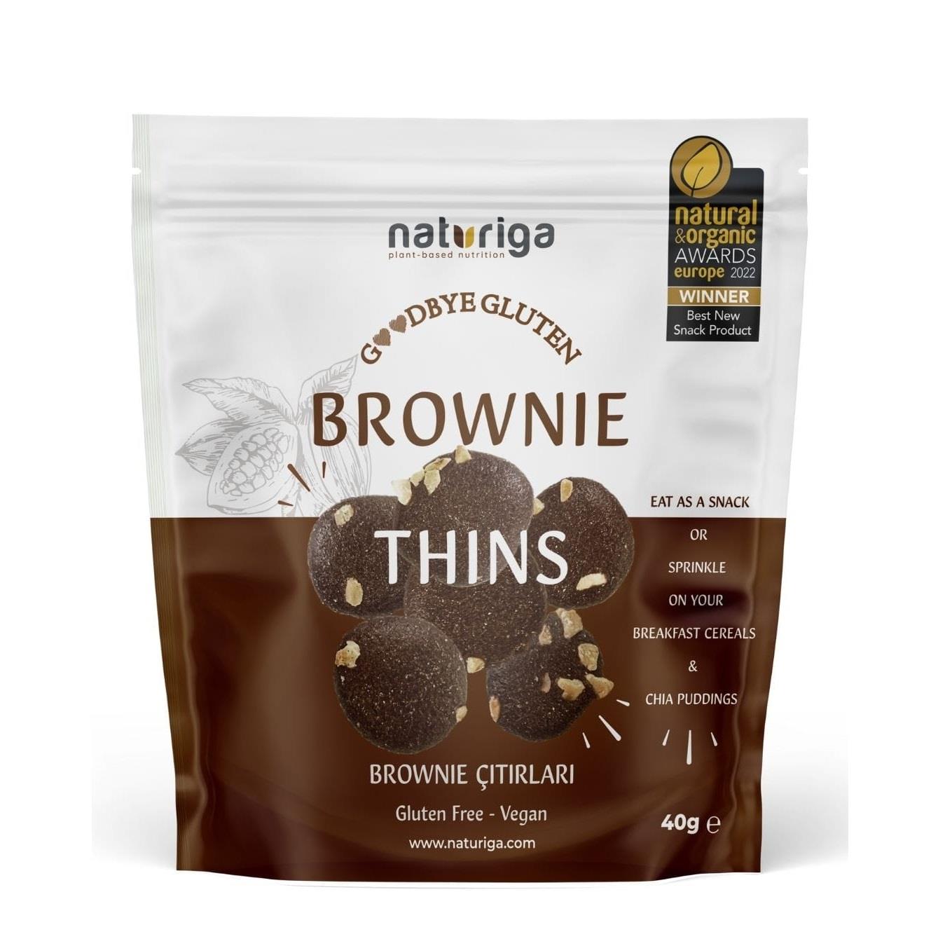 Naturiga Brownie Çıtırları 40gr