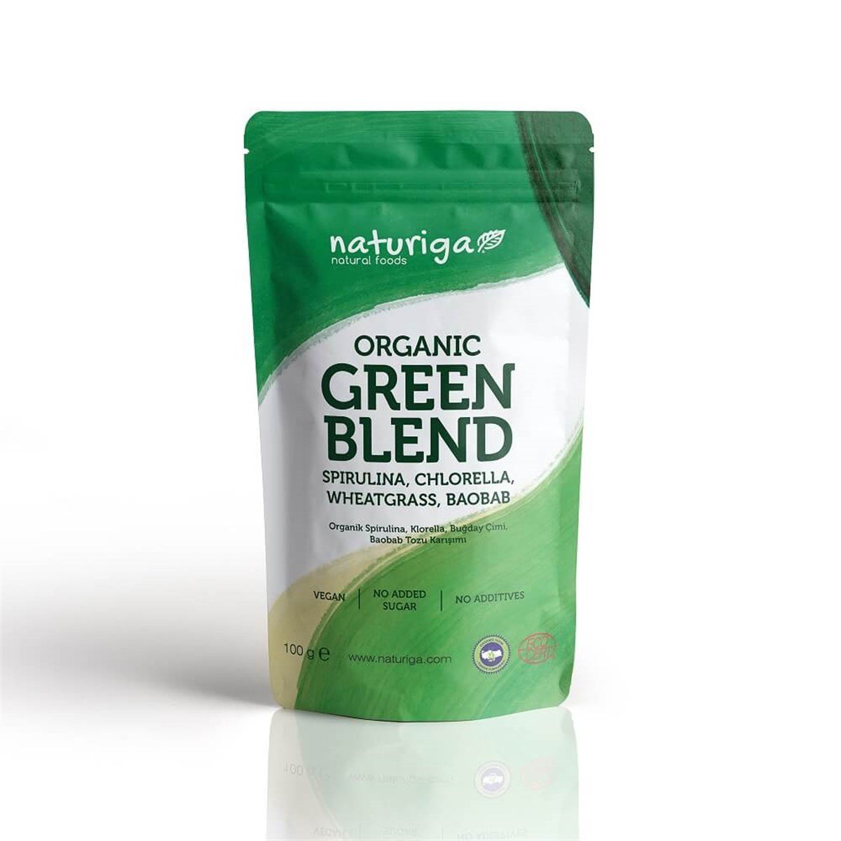 Naturiga Organik Yeşil Karışım 100gr