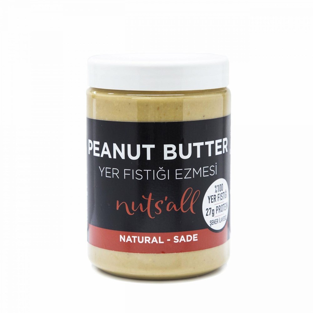 Nuts'all Sade Yer Fıstığı Ezmesi 1kg