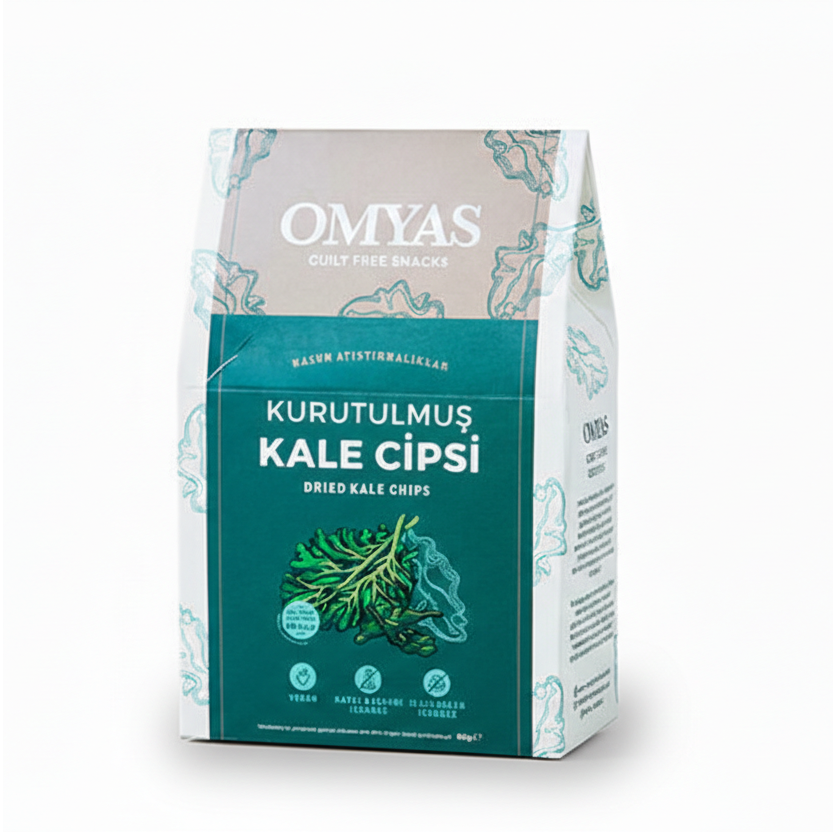 Kurutulmuş Kale Cipsi 60gr