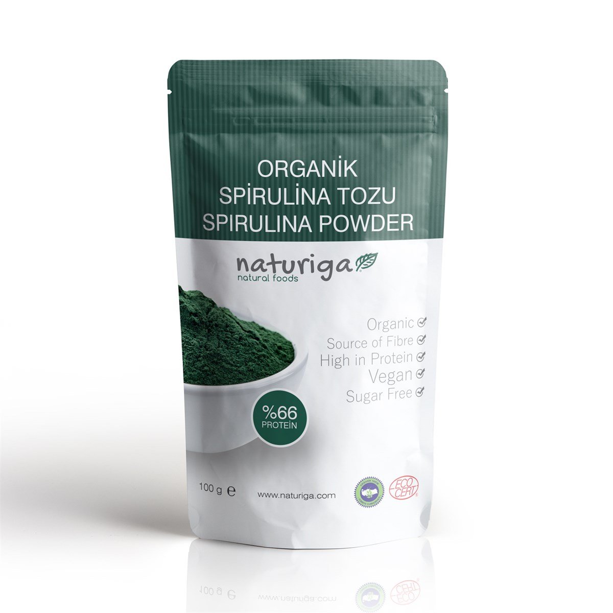 Organik Spirulina Tozu 100 gr