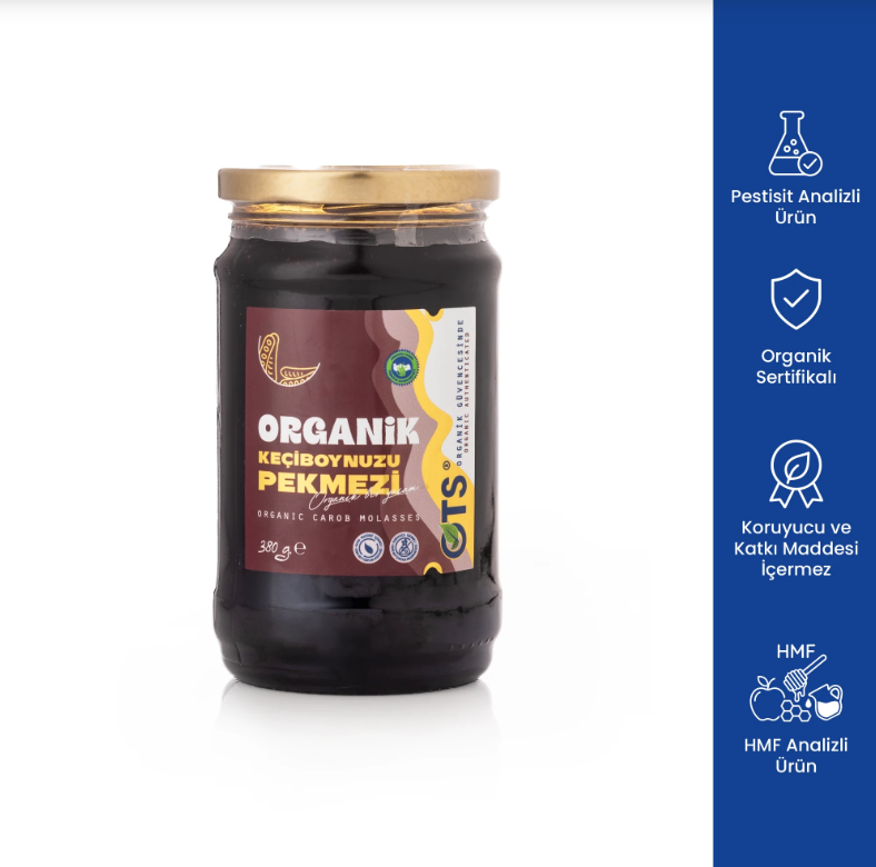 Ots Organik Keçiboynuzu Pekmezi 380gr