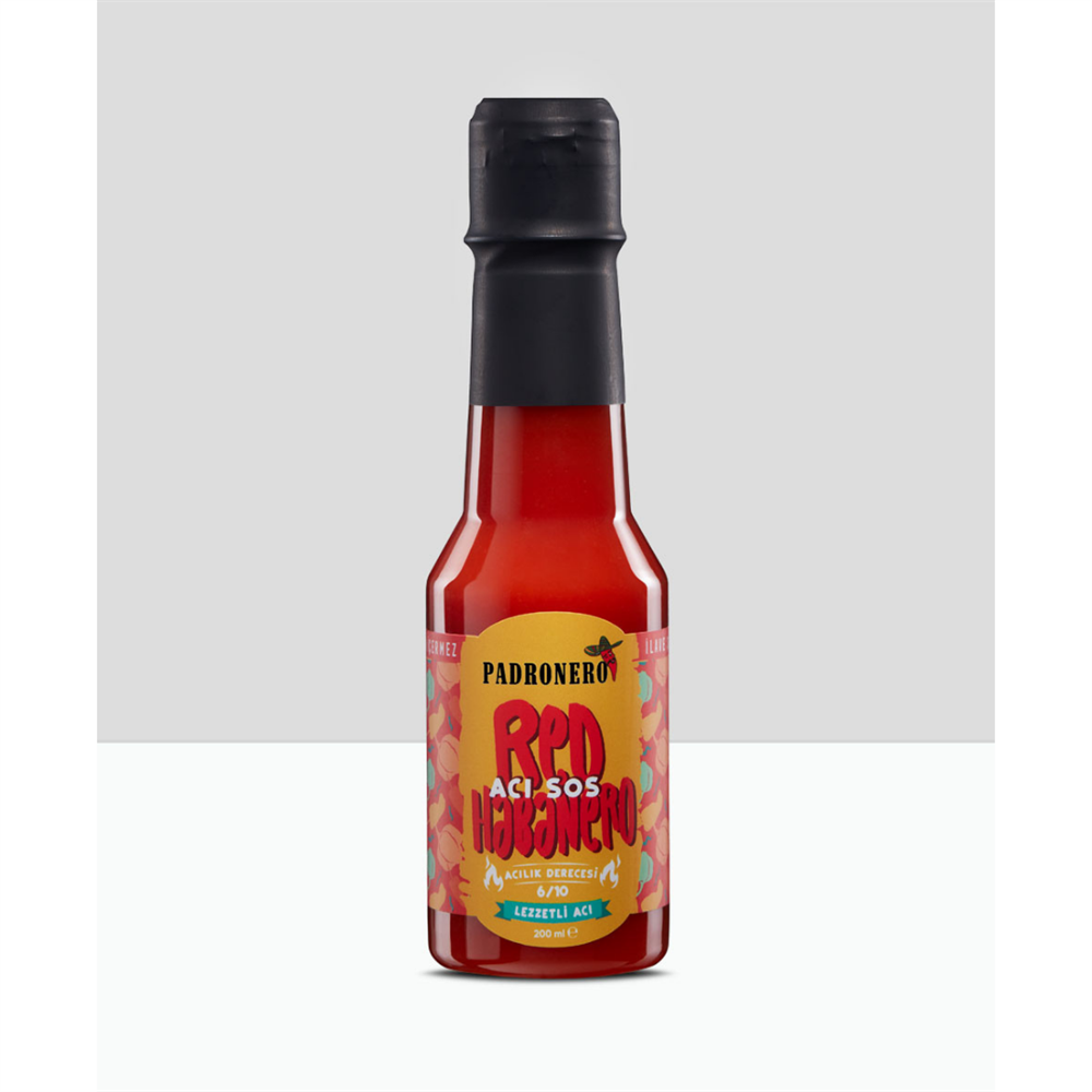 Red Habanero Acı Sos 200ml - Orta Acı