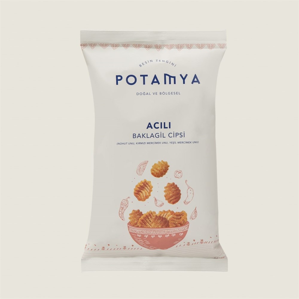 Potamya Acılı Baklagil Cipsi 50gr