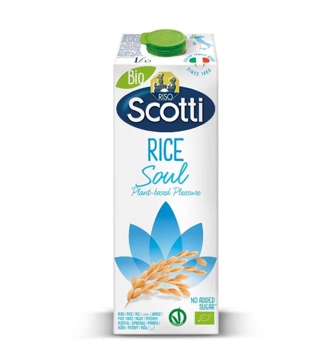 Scotti Bio Şekersiz Pirinç Sütü 1lt
