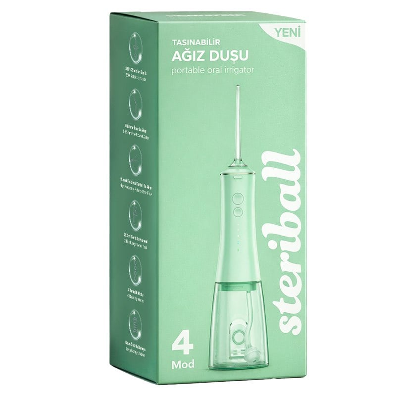 Steriball Oral Irrigator Ağız Duşu - Yeşil