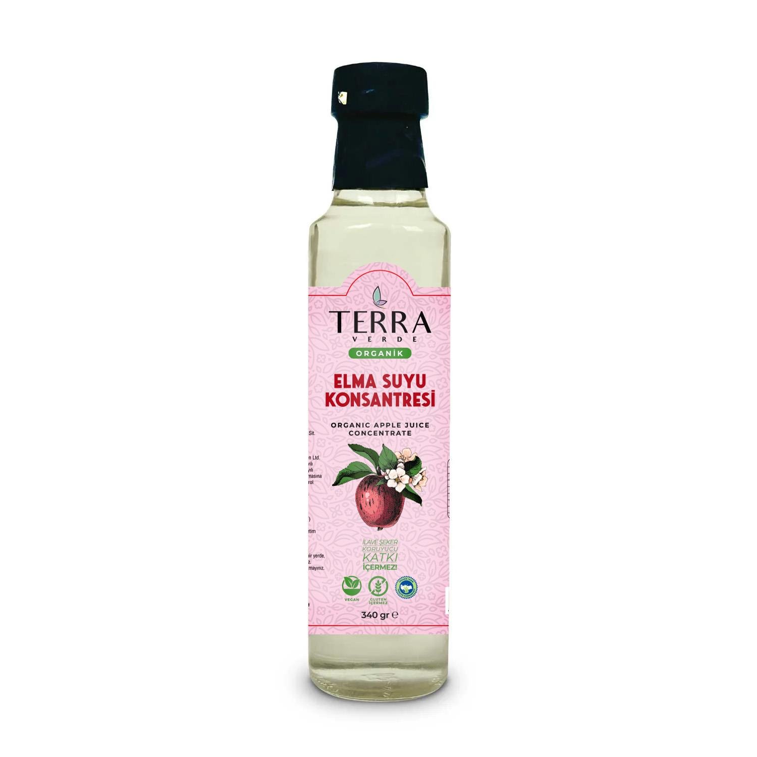 Terra Organik Elma Suyu Konsantresi 340gr