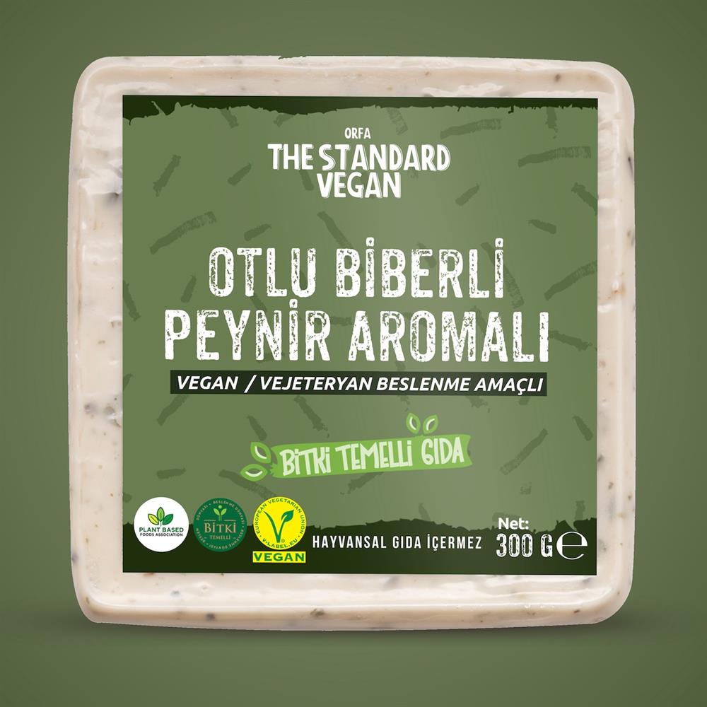 Orfa The Standard Otlu Biberli Vegan Peynir 300gr