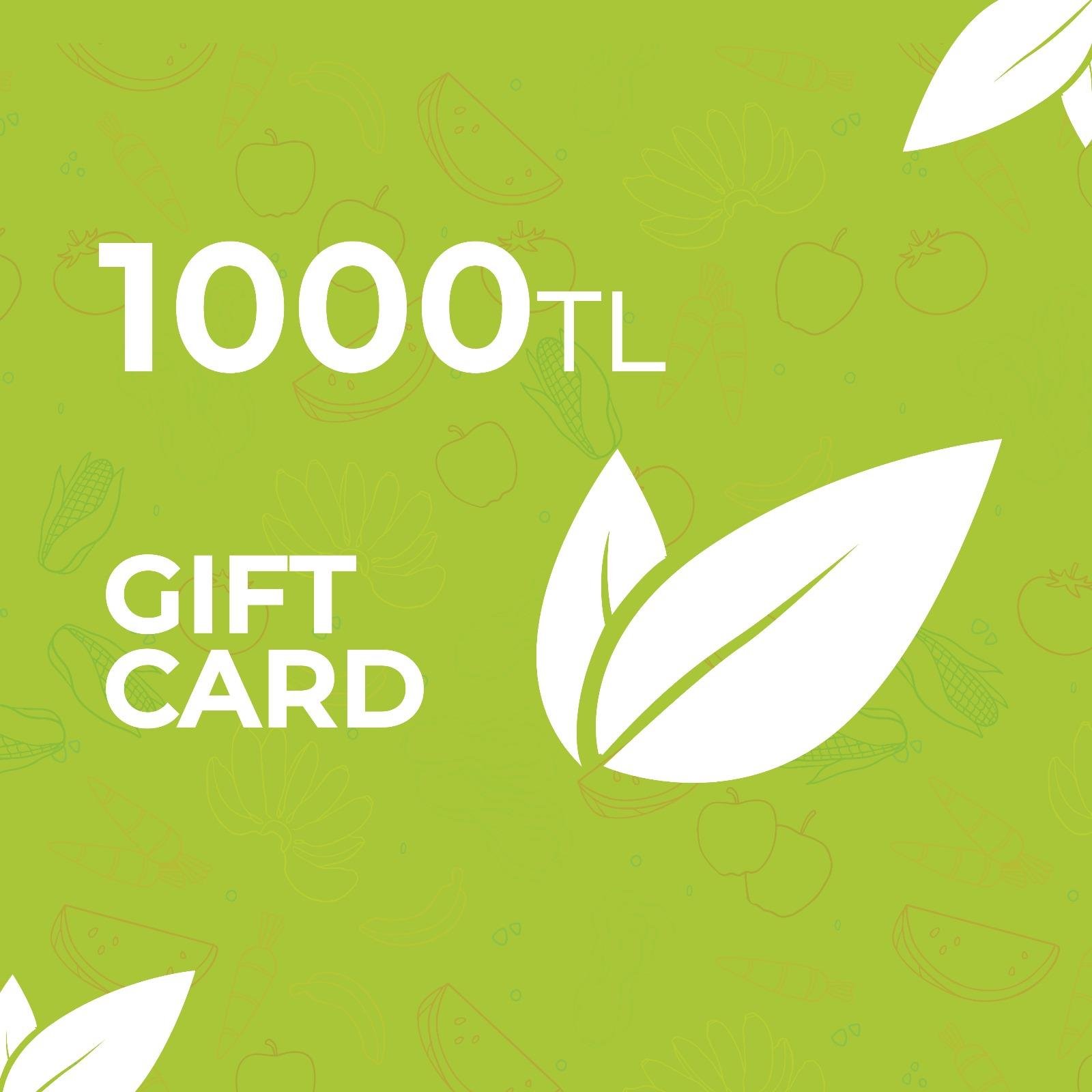 Vegan Bakkal Hediye Çeki 1000tl