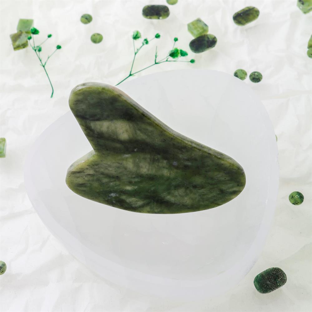 Babaria Gesichtsreinigungsset Mit Gua Sha Stein | Vegan, Mit Mousse-Limpiador & Prebiotik-Maske