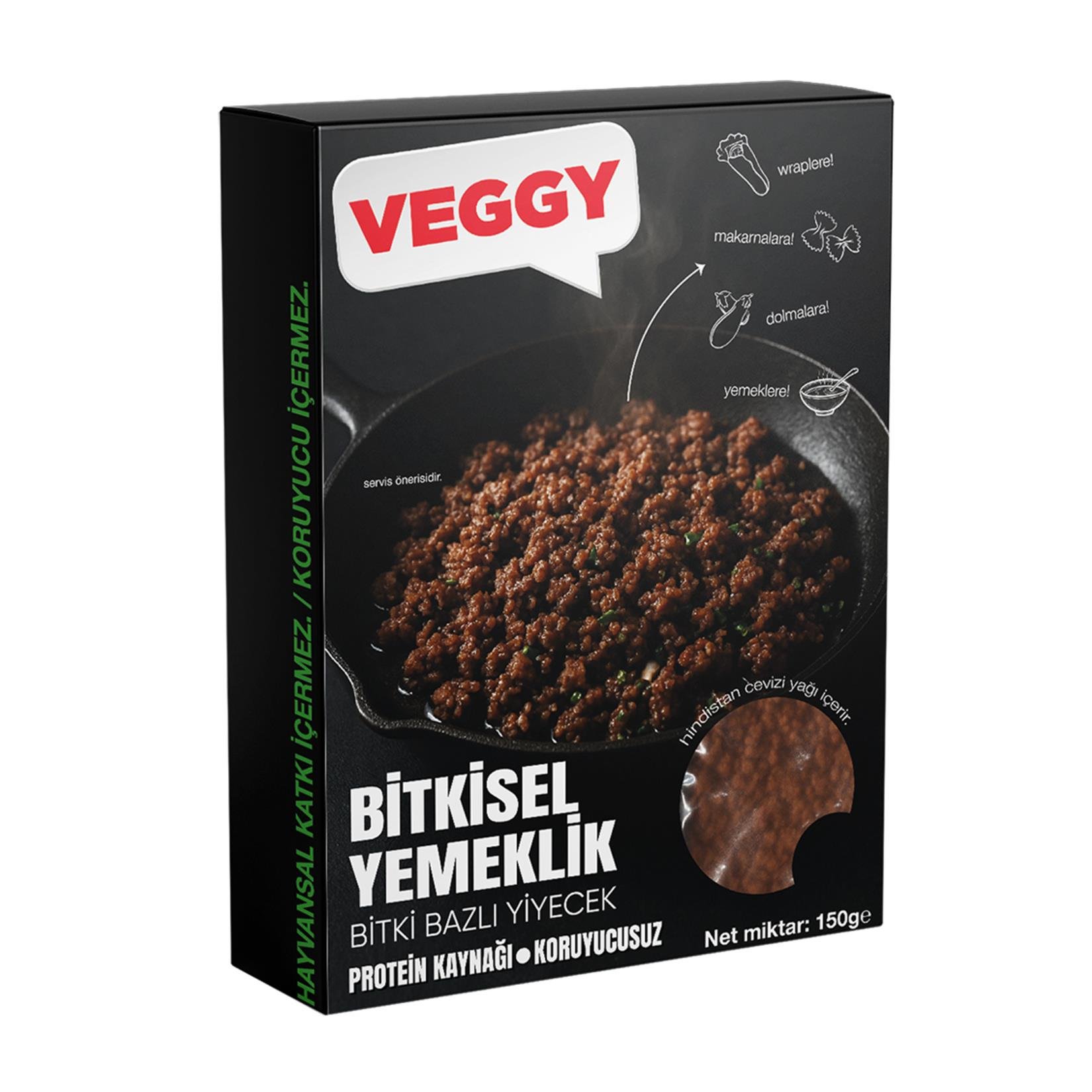 Veggy Bitki Bazlı Yemeklik 150gr