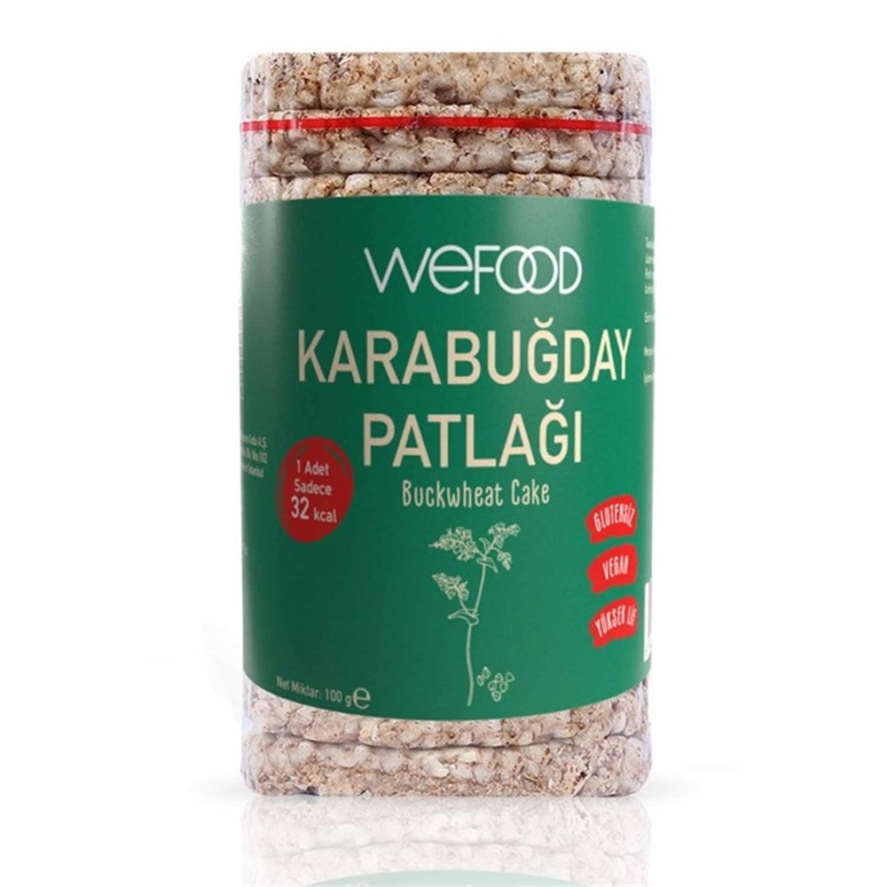 Wefood Karabuğday Patlağı 100gr