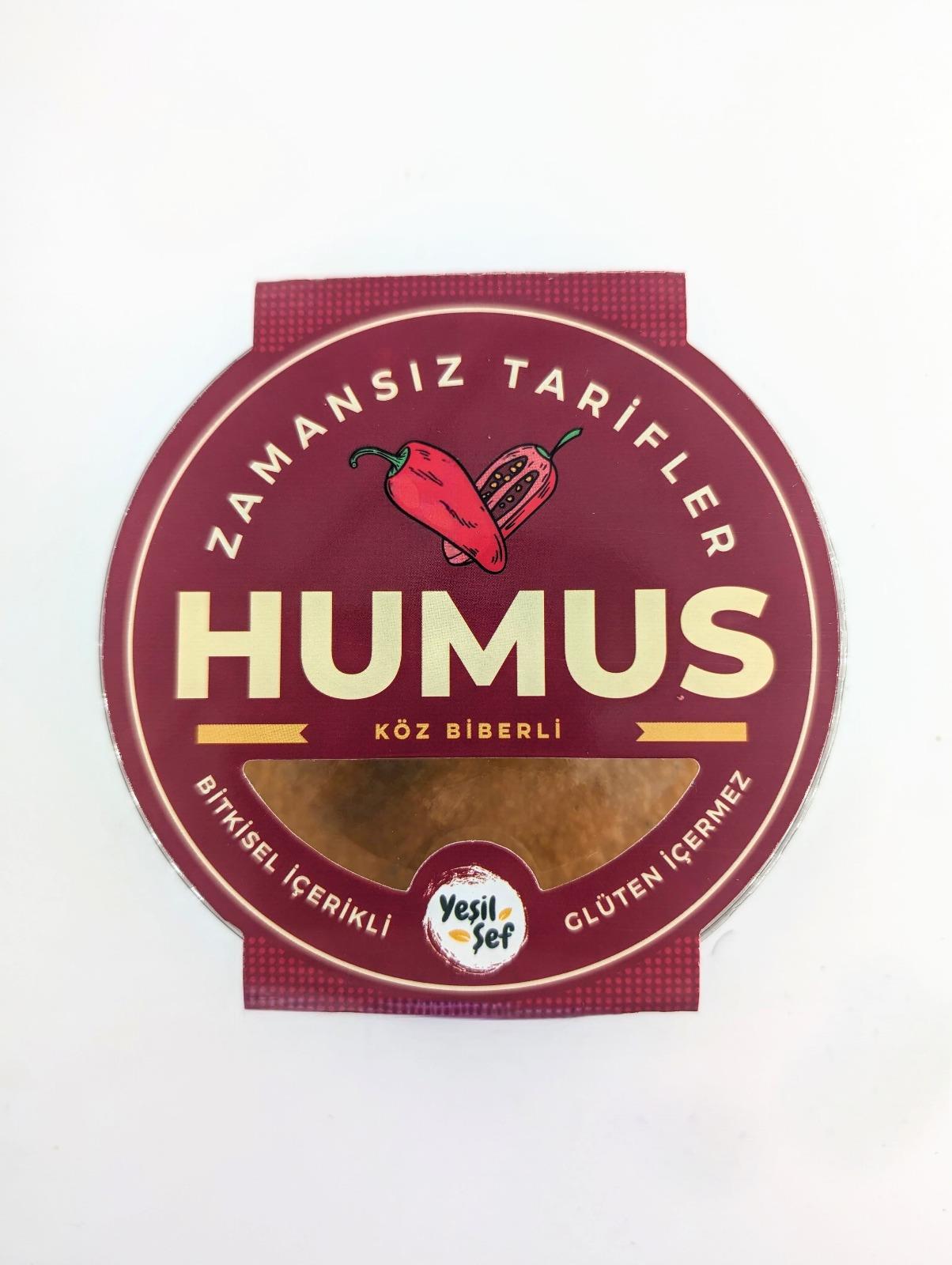 Yeşil Şef Köz Biberli Humus 200gr