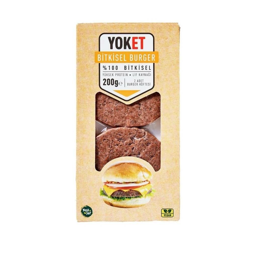 Yoket Bitkisel Burger 2'li - 200gr