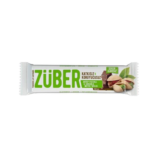 Züber Meyve Bar Antep Fıstıklı ve Kakaolu 40gr