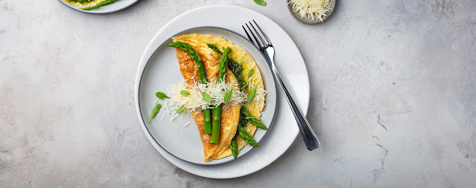 Kuşkonmazlı Fırın Omlet (Frittata)