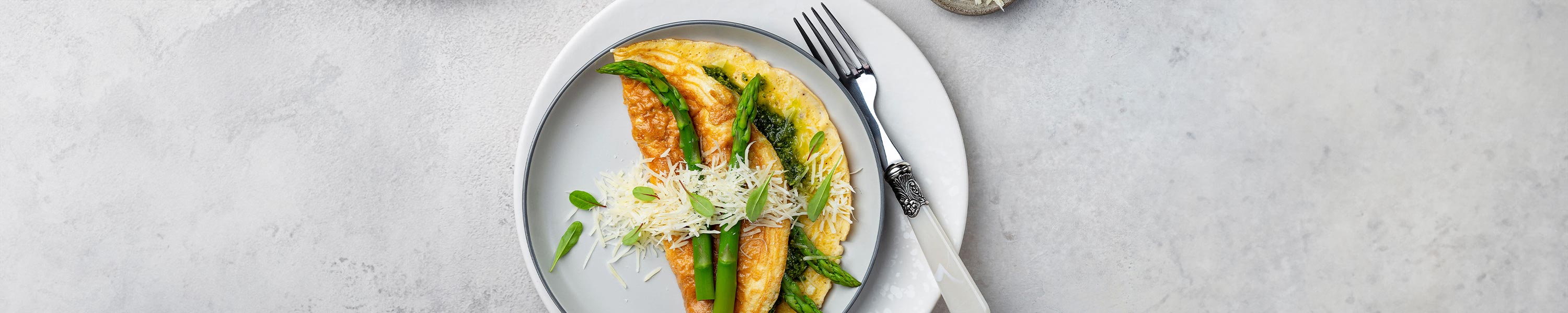 Kuşkonmazlı Fırın Omlet (Frittata)