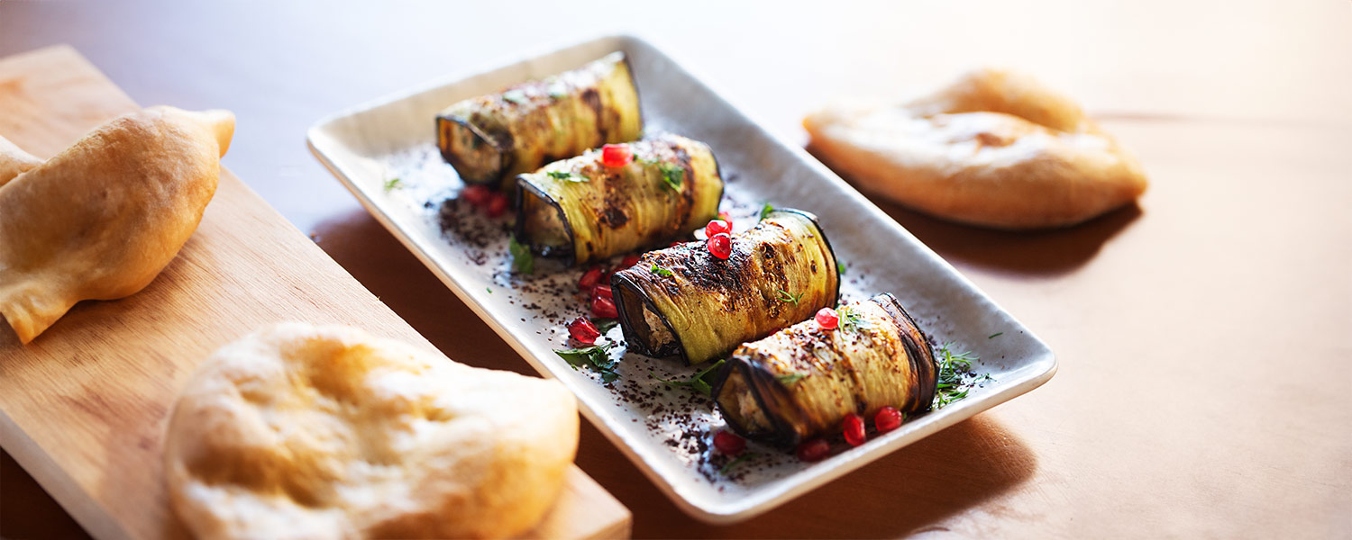Zeytinyağlı Patlıcan Sarma