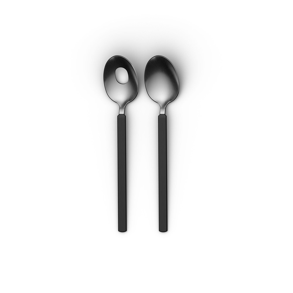 Berghoff Belly Salata Servis Seti 2 Parça Füme SiyahBerghoff